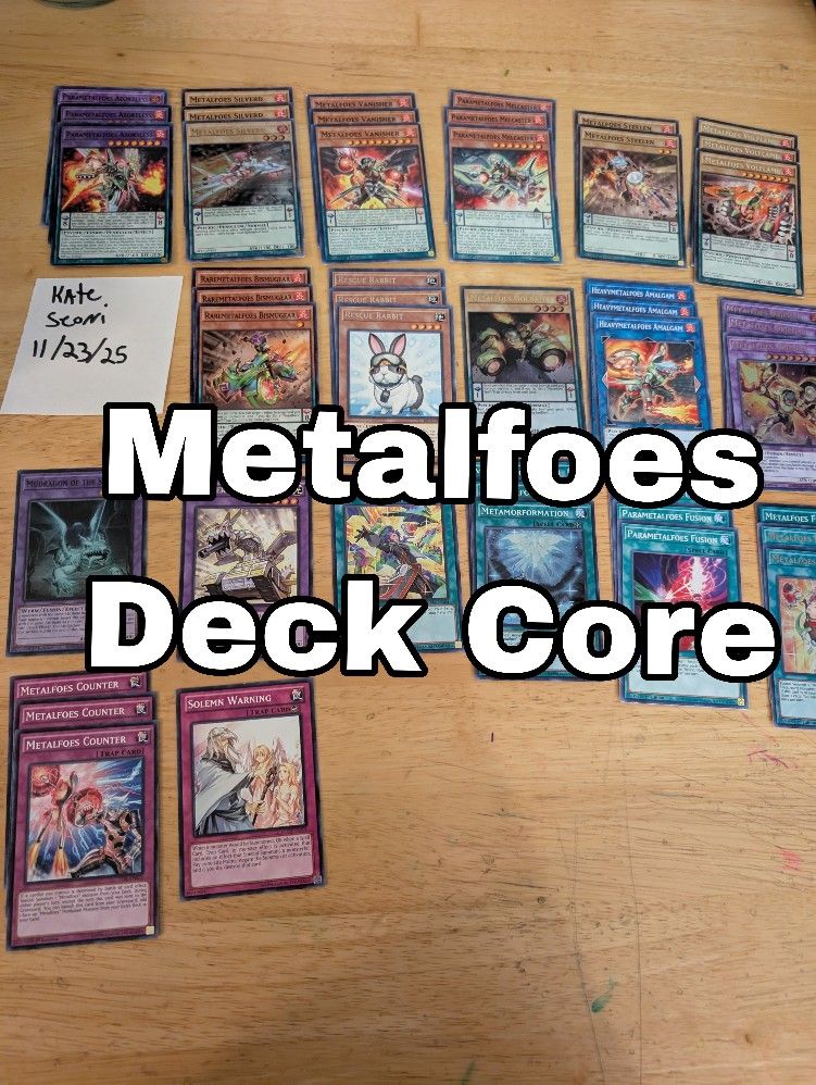 Yu-Gi-Oh Metalfoes Deck Core 