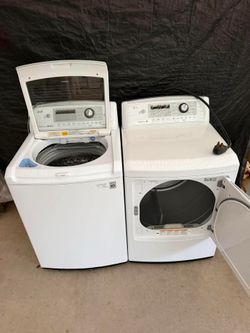 LG washer and electric dryer