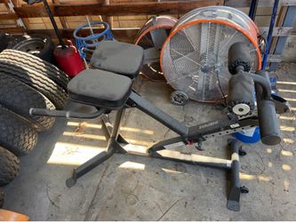 Sit up work out bench