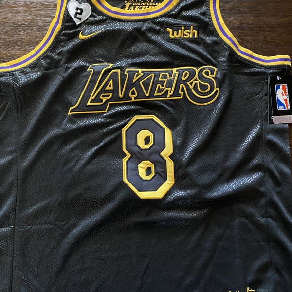 lakers kobe black mamba jersey