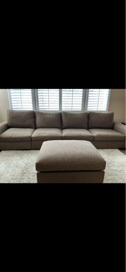 pottery barn couch