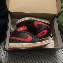 Red And Black Jordans 