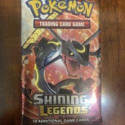 Pokemon Shining Legends Booster Pack Rayquaza Art Brand New/Sealed! BOX FRESH!