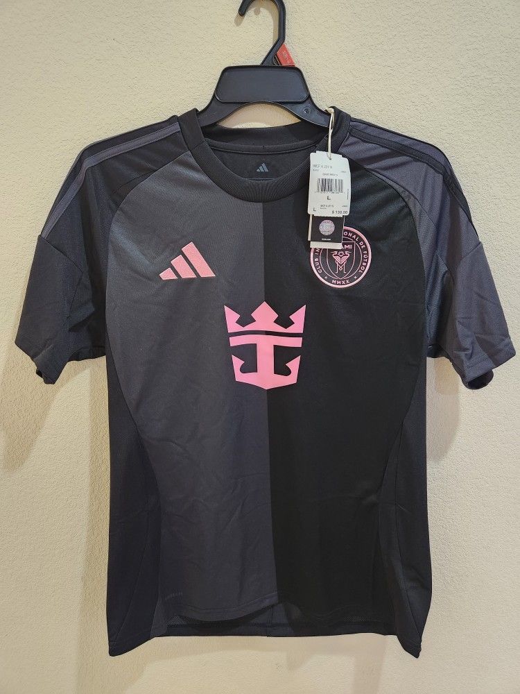 Adidas Inter Miami FC 25/26 Soccer Jersey Messi Mens Size Large And 2XL Black JI6821
Brand-new with tag