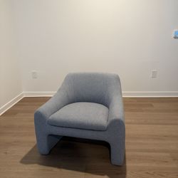 Light Blue Armchair 