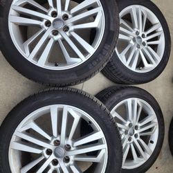 20" Audi Q4 Q5 OEM WHEELS RIMS 95% TIRES