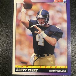 Score Football Card 