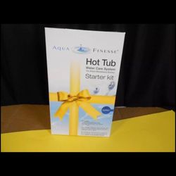 AQUA FINESSE HOT TUB WATER CARE SYSTEM - STARTER KIT -