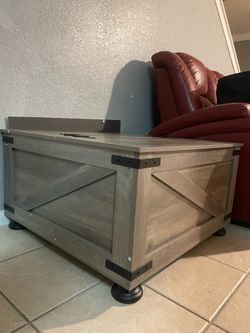 Square Coffee Table with storage.
