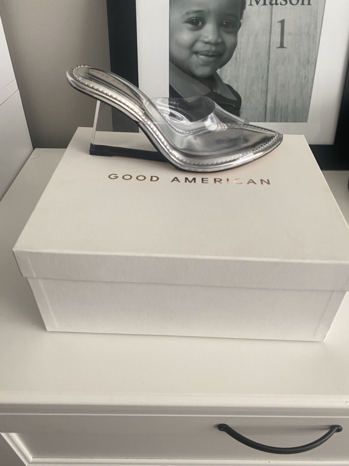 Good American New Cinderalla Shoes