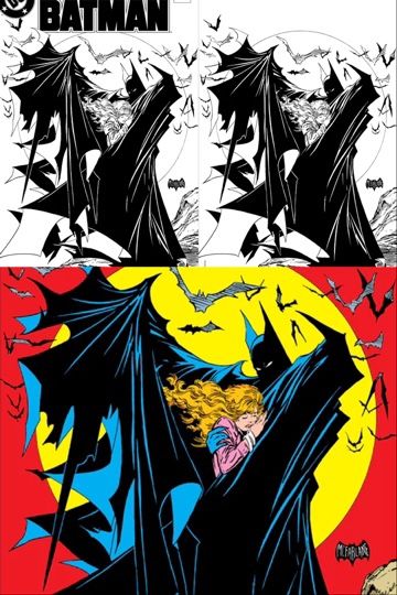 Batman #423 Todd McFarlane Original Art Variant Set 3 Pack