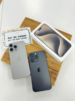 🚀 Upgrade to iPhone 15 Pro Max – Stunning Display & Pro Camera 🌟  Payments available: $1 DOWN