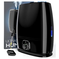 Everlasting Comfort 6L Humidifiers for Bedroom, Quiet 50HR Runtime No-Filter Supersized Cool Mist Humidifier Large Room for Whole House, Plants, Baby 