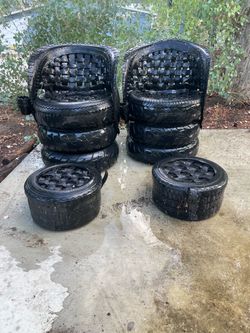 Tire chairs