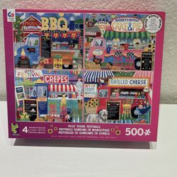 Puzzles 4 and 4 500 Pieces 