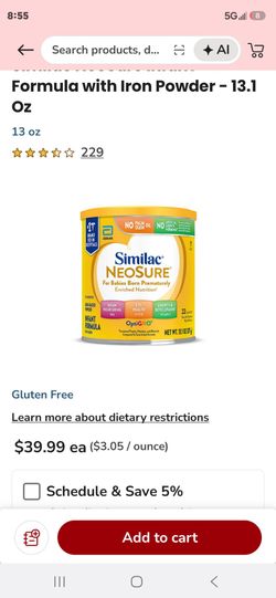 Similac neosure
