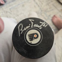 Bernie Perant Signed Puck
