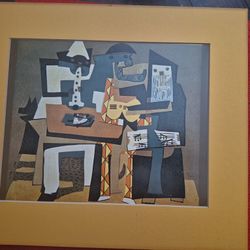 Three Musicians By PABLO PICASSO POSTER