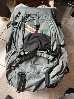 Ozark Trail 65L Hiking Backpack ⚠️No Bladder⚠️ rain cover