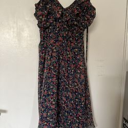 Dress Vestido Flores Medium 