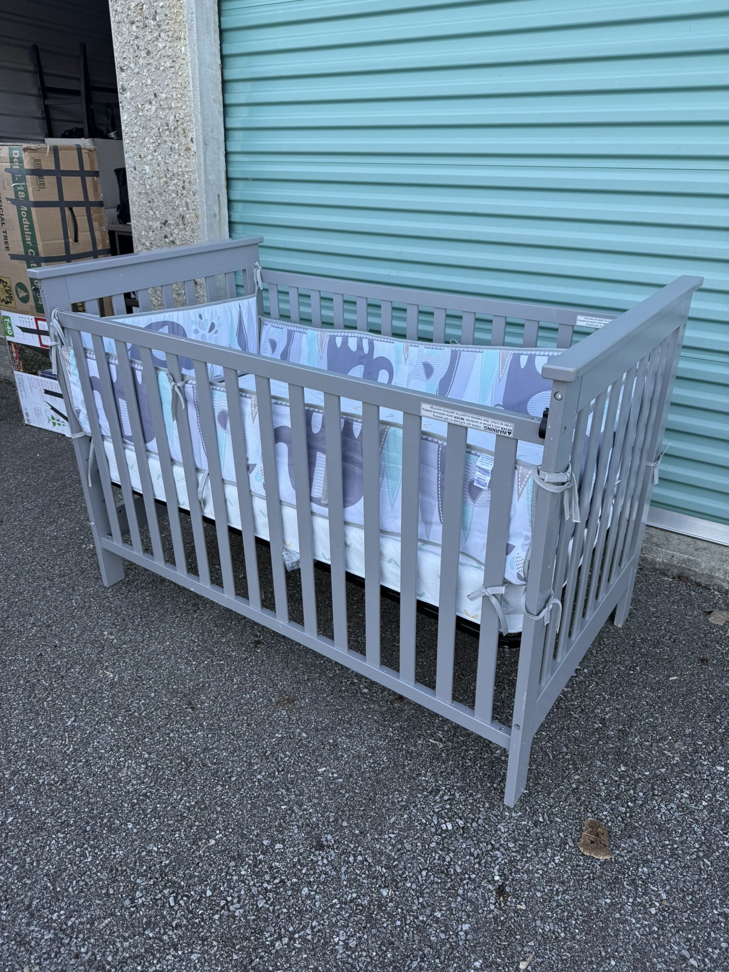 Baby Crib Bed And Mattress