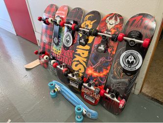 Skateboards and parts