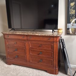 Dresser With Marble Top