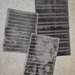 Assorted Gray Rugs