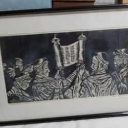 JEWISH CHICAGO ARTIST - ALICE SOSTRIN 28"×19"