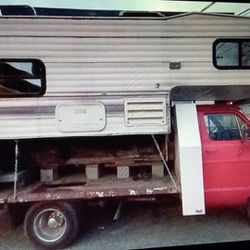 1991 Caribou Camper, Camper Only Not The Flatbed.. I AM ALSO OPEN FOR TRADES, For A Cargo Van Inline 6 Cylinder Or A Subaru Station Wagon