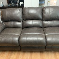 Leather Recliner Sofa And Loveseat