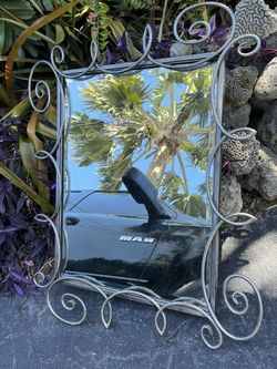 Metal Framed Mirror 