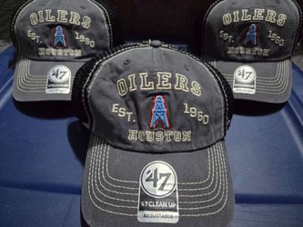 Houston Oilers 47 Cleanup Adjustable Snapback $35 Retail