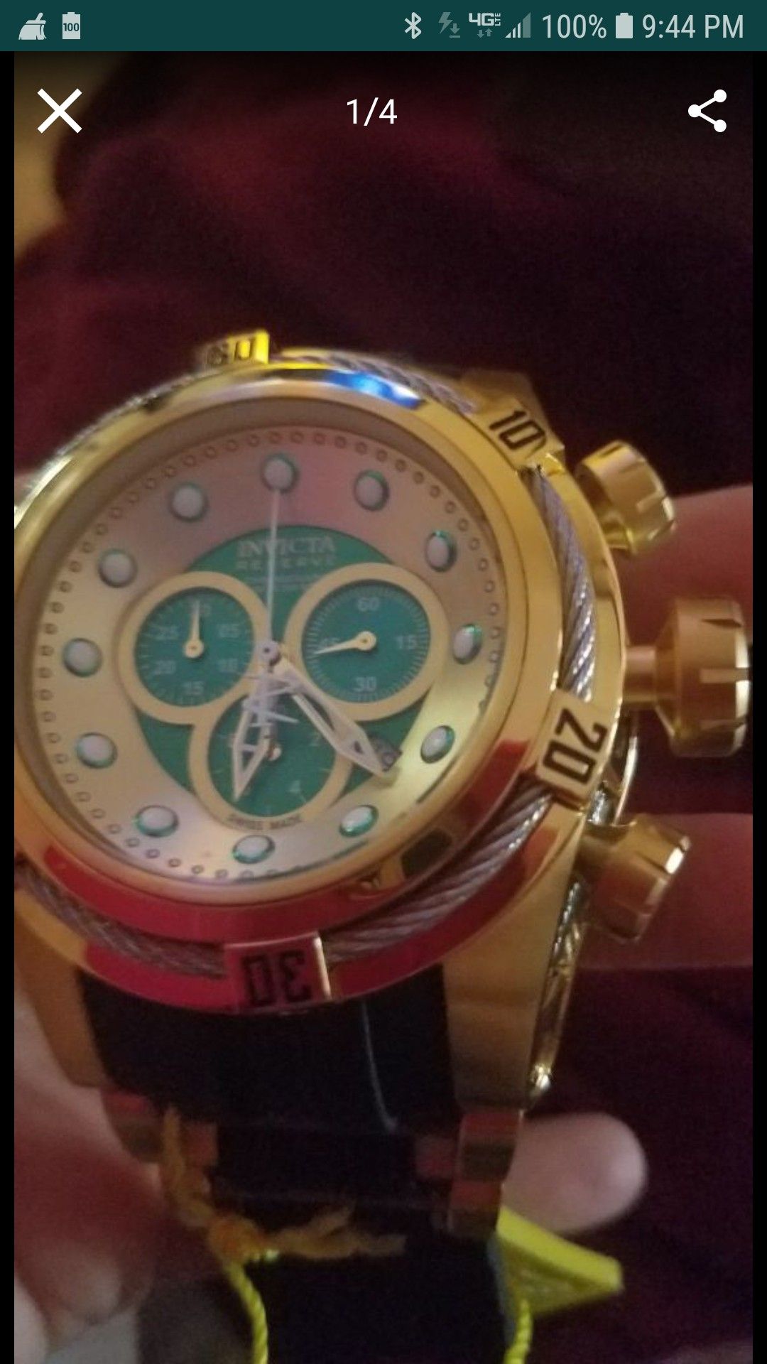 Brand new 53 mm invicta bolt reserve  & Accessories