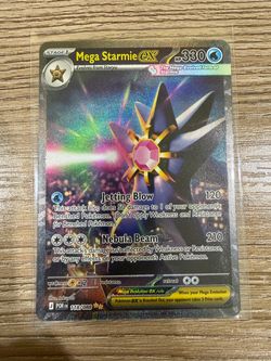 Mega Starmie ex - Perfect Order - Pokemon Card