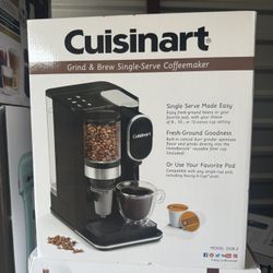 Cuisinart Single-Serve Grind and Brew - Black - DGB-2: Coffee Maker with Grinder