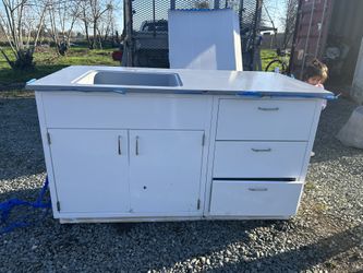 Metal Sink Cabinet