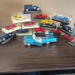 Car Collection - Solido Rare miniature cars- 14 cars toya