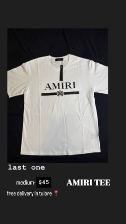 amiri shirt is $45 but if picked up $35