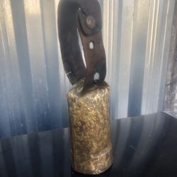 Antique Farmhouse Brass Cow Bell Available Read Description 