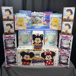 Pop Mart/Miniso/Cureplaneta: Miscellaneous Disney “Mickey & Family, Mickey In Clouds, Stitch Gen Z, Stitch Eat Before Sleep, Stitch Marvel, Winnie The