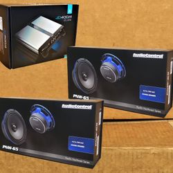 JL Audio JD-Series 4 Channel Amplifier AudioControl 6 1/2" Coaxial Speaker System PNW Package 🚨 Payment Options Available 🚨 No Credit Needed 🚨 