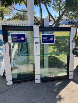 Brand New PGT Impact Casement Window 37x48.5 each $350