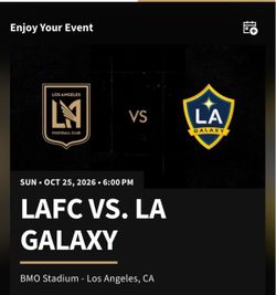 LAFC vs. LA Galaxy