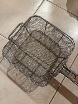 Deep fry basket 9.5” by 9.5”