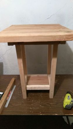 Hand made table