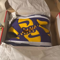  NIKE DUNK HI RETRO DD1399-500 LAKERS