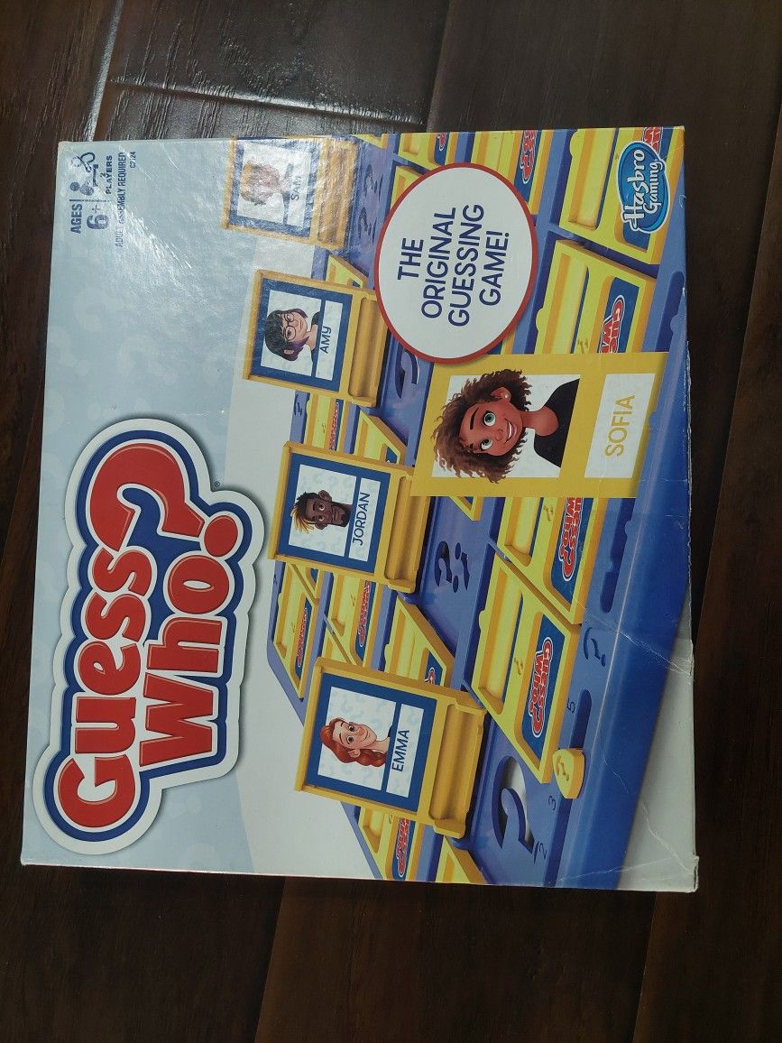 Hasbro Gaming Guess Who? Board Game, with People and Pets Cards, The Original Guessing Game for Kids, Ages 6 and Up
