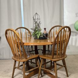 Country Kitchen Table 4 Chairs / Mesa Comedor Y 4 Sillas