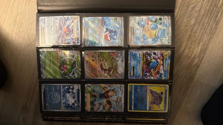 Pokemon cards binder 1 part A
